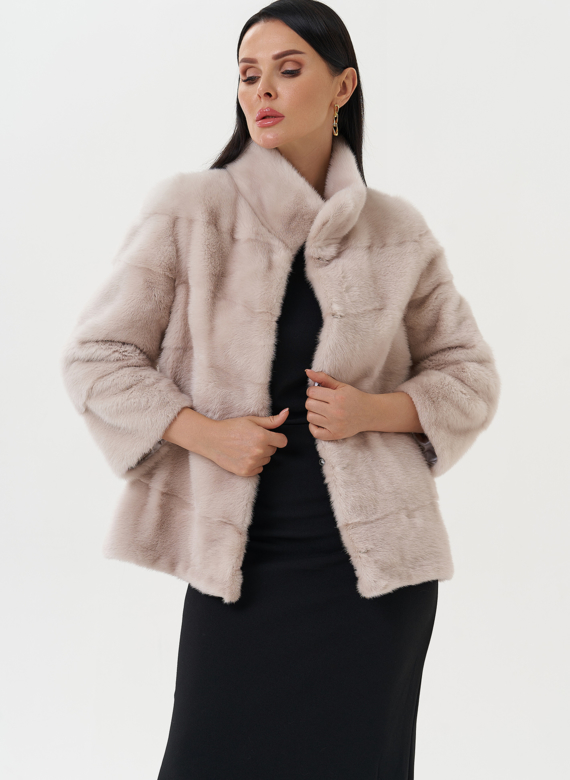 Шуба-трансформер из меха норки