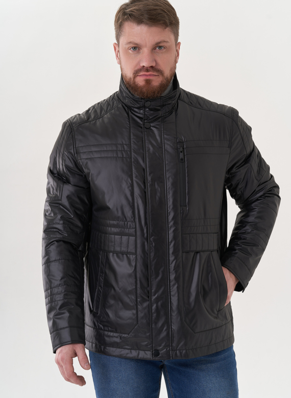 Мужская куртка черного цвета
