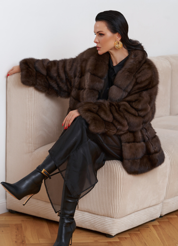 Куртка из баргузинского соболя